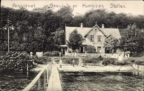 Ak Humlebaek Humelbeck Dänemark, Pensionat Skovly