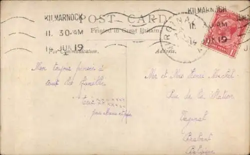 Ak Kilmarnock Schottland, Portland Road