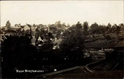 Foto Ak Hook Norton Oxfordshire England, Teilansicht