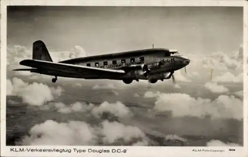 Ak Flugzeug, Douglas DC-2, KLM