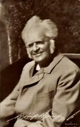 Ak Dichter Björnstjerne Björnson, Portrait