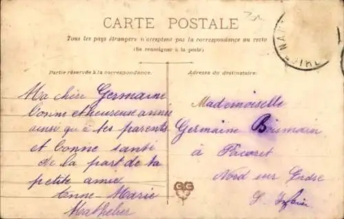 Ak Glückwunsch Neujahr, Blumen