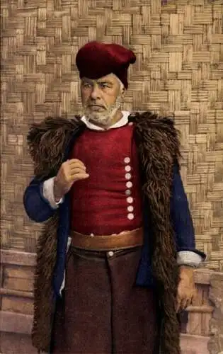 Ak Sant'Antioco Sardegna, Mann in Tracht
