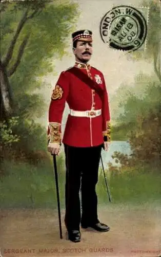 Ak Sergeant Major, Scots Guards
