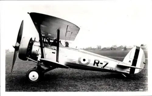 Foto Britisches Militärflugzeug Bristol Bulldog IV, R-7