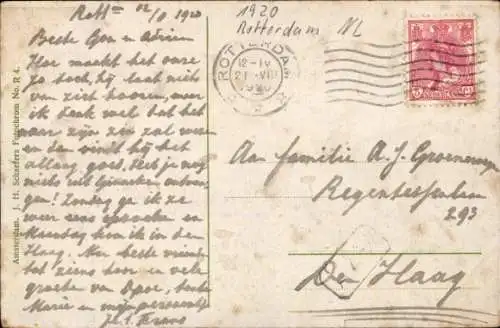 Ak Dampfer, Holland-America Line HAL