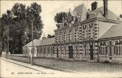 Ak Montargis Loiret, Schule