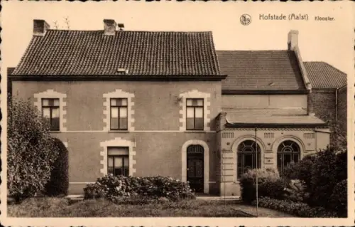 Ak Hofstade Ostflandern, Kloster
