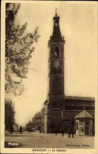 CPA Oraison Alpes de Haute Provence, Clocher