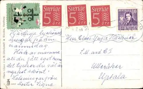 Ak Ostseebad Warnemünde Rostock, Ostseebad  Bismarck Promenade, Baumalleen, Gebäude