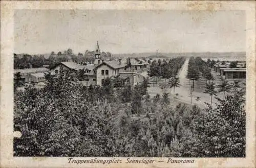 Ak Schloss Neuhaus Paderborn in Westfalen, Sennelager, Truppenübungsplatz Senne