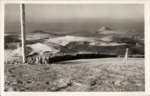 Ak Gersfeld in der Rhön Hessen, Wasserkuppe, Panorama