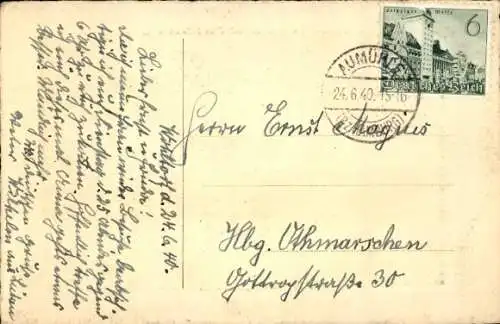 Ak Weimar in Thüringen, Theater