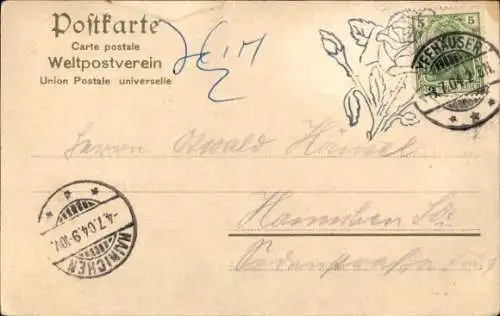 Ak Steinthaleben Kyffhäuserland in Thüringen, Kyffhäuser, Kaiser Wilhelm Denkmal