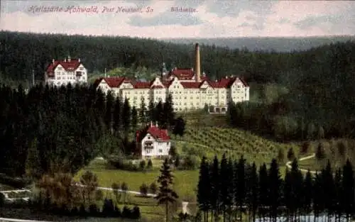 Ak Hohwald Neustadt in Sachsen, Heilstätte Hohwald