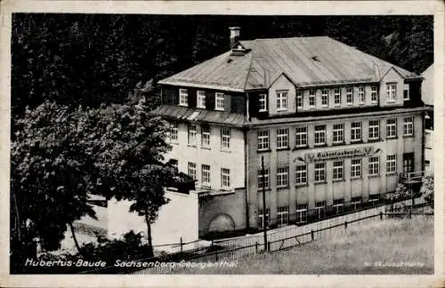 Ak Sachsenberg Georgenthal Klingenthal im Vogtland, Hubertusbude