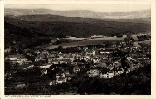 Ak Bad Kissingen Unterfranken Bayern, Panoramablick auf  Landschaft, Gebäude