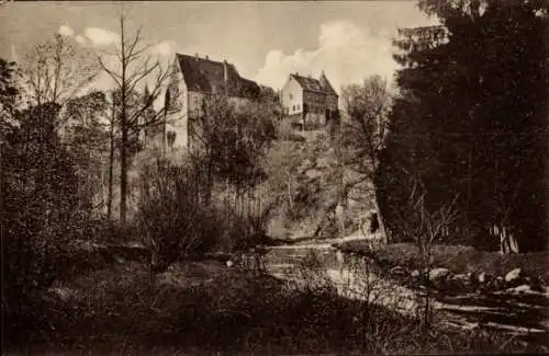 Ak Reinsberg in Sachsen, Schloss