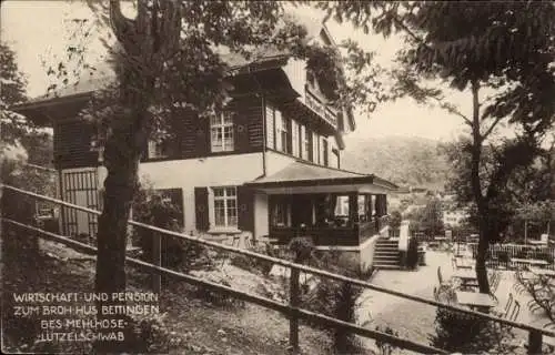 Ak Bettingen Kanton Basel Stadt, Wirtschaft zum Broh-Hus, Inh. Mehlhose-Lützelschwab