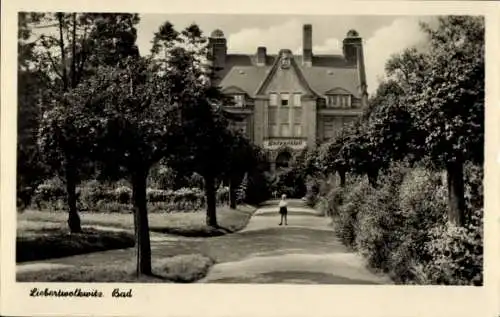 Ak Liebertwolkwitz Leipzig in Sachsen, Badeanstalt