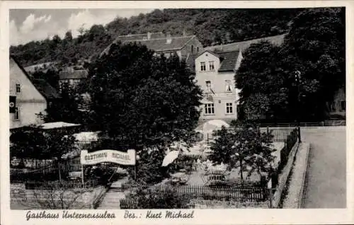Ak Untersulza Großheringen Thüringen, Gasthaus Untersulza, Kurt Michael