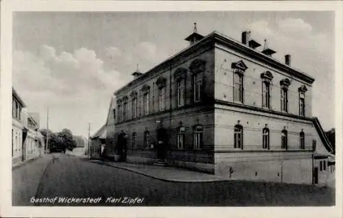 Ak Wickerstedt Bad Sulza im Weimarer Land Thüringen, Gasthof Karl Zipfel