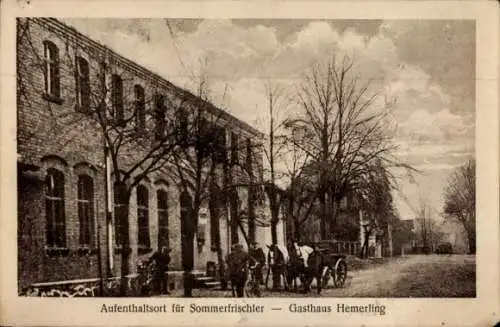 Ak Raben Rabenstein im Fläming, Gasthaus Hemerling