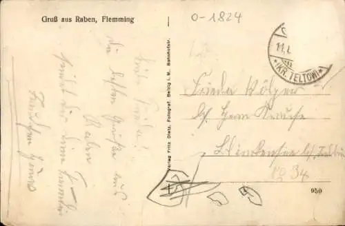 Ak Raben Rabenstein im Fläming, Gasthaus Hemerling