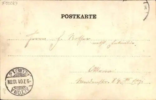 Ak Marne in Holstein Dithmarschen, Straßenpartie