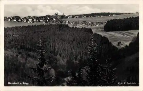 Ak Neustadt am Rennsteig Großbreitenbach Thüringen, Gesamtansicht