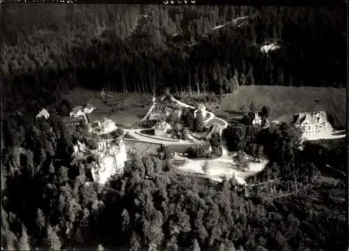 Foto Hohenschwangau Schwangau, Fliegeraufnahme