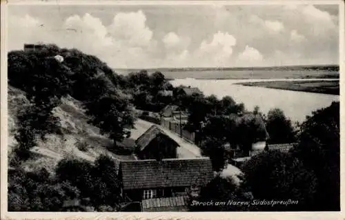 Ak Serock an Narew Ostpreußen, Panorama