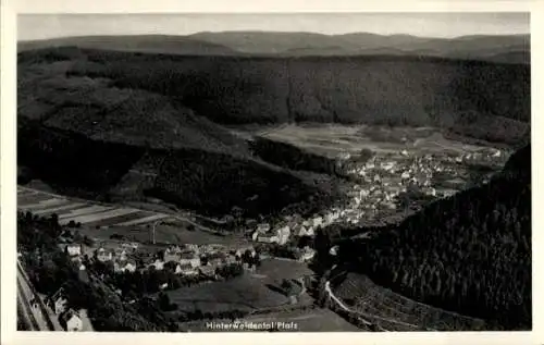 Ak Hinterweidenthal in der Pfalz, Fliegeraufnahme