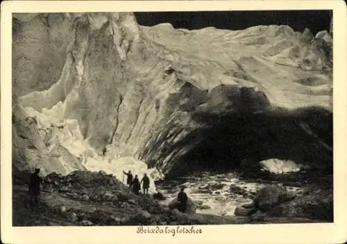 Ak Norwegen, Briksdalsbreen Gletscher, HSDG