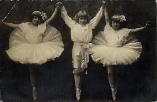 Ak Junge Balletttänzer, Kinder