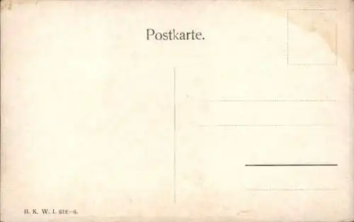 Künstler Ak Witt, F, Eisenbahn im Winter