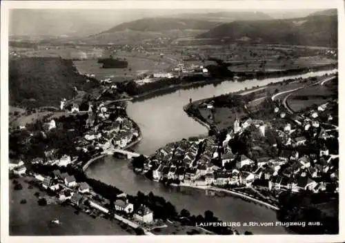 Ak Laufenburg am Hochrhein, Fliegeraufnahme