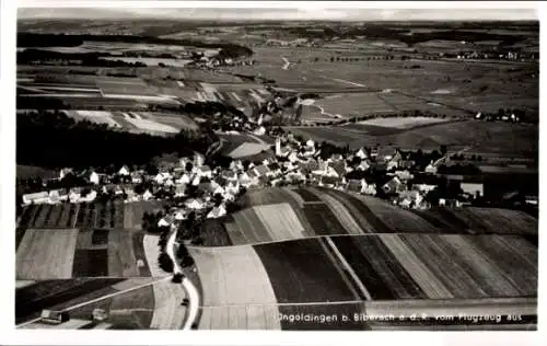 Ak Ingoldingen in Württemberg, Fliegeraufnahme