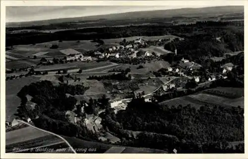 Ak Bad Waldsee in Oberschwaben Württemberg, Luftbild