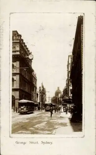 Foto Ak Sydney Australia, George Street