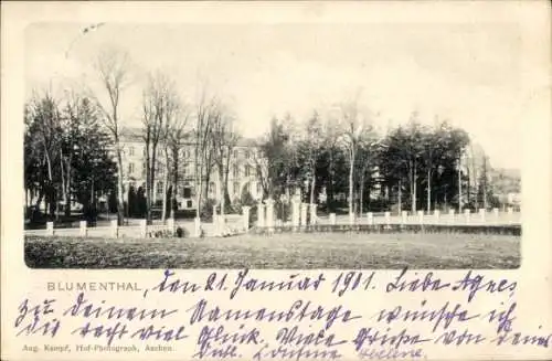 Ak Blumenthal Hellenthal in der Eifel, Gebäude