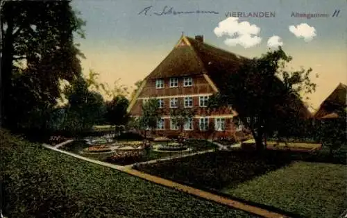 Ak Hamburg Bergedorf Vierlande Vierlanden, Altengamme
