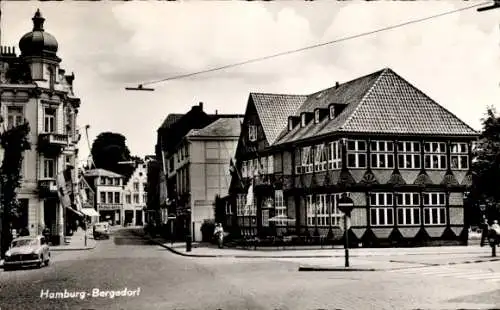 Ak Hamburg Bergedorf, Historische Gaststätte Stadt Hamburg, Rudolf Schinle