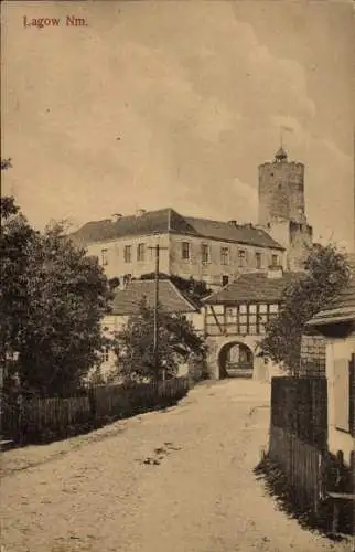 Ak Łagów Lagow Neumark Ostbrandenburg, Johanniterburg