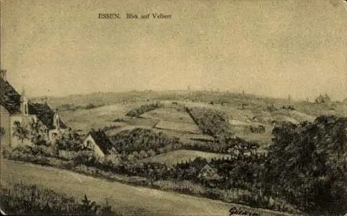 Ak Essen im Ruhrgebiet, Blick auf Velbert