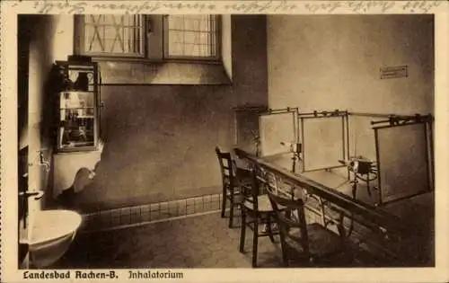 Ak Aachen in Nordrhein Westfalen, Landesbad, Inhalatorium
