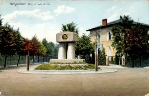 Ak Hamburg Bergedorf, Bismarckdenkmal