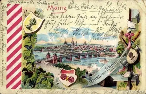 Wappen Litho Mainz am Rhein, Gesamtansicht