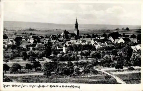 Ak Gau Odernheim Rheinhessen, Gesamtansicht