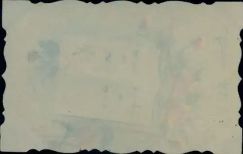 Handgemalt Ak Bonne Fete, Buch, Blumen